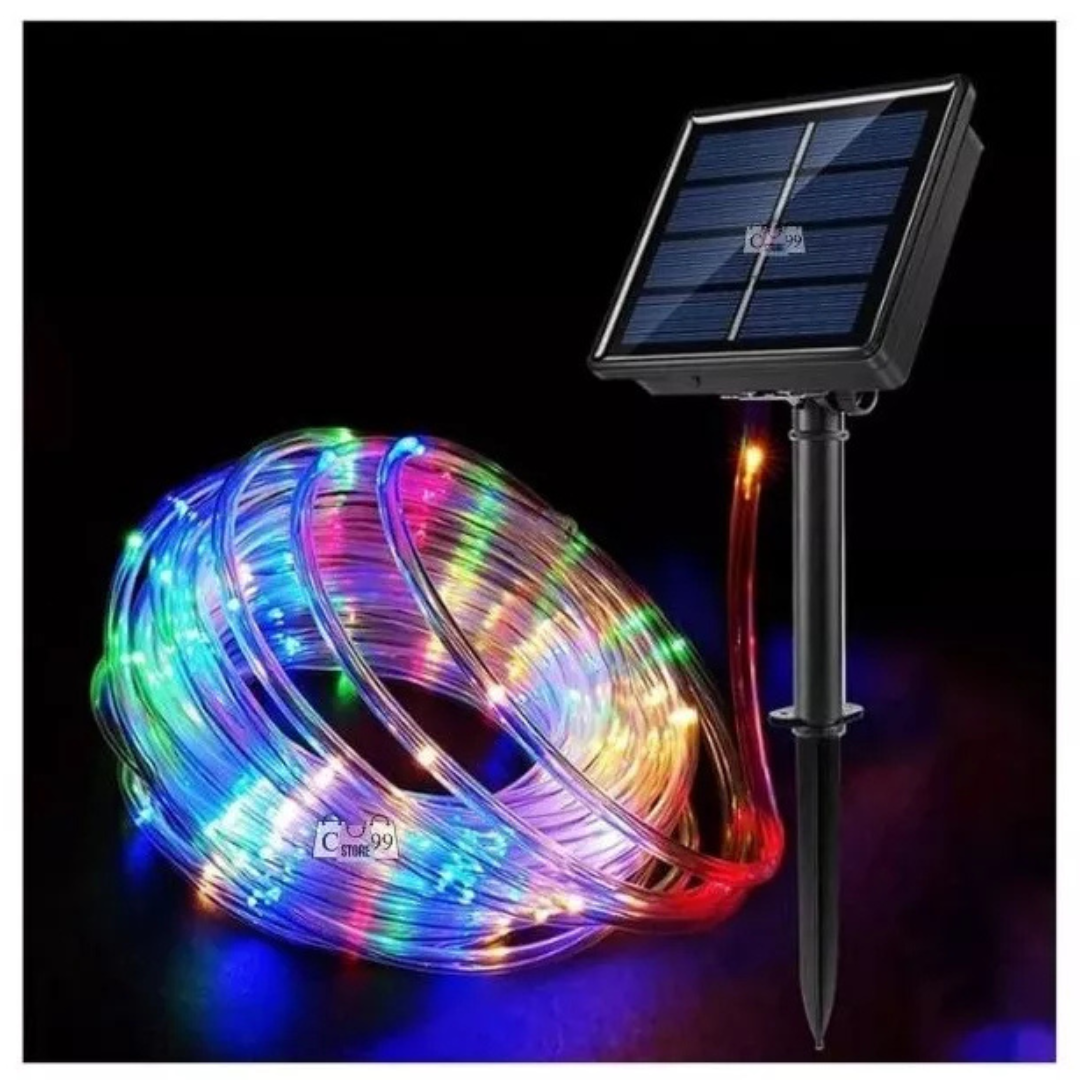 Manguera de Luces Solares LED